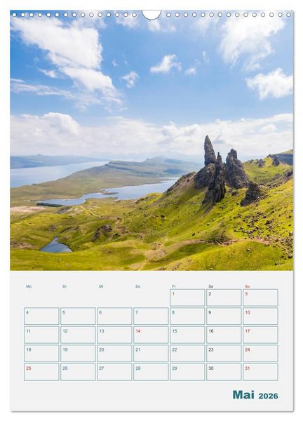Produktbild: Isle of Skye - Raues Inselparadies (Wandkalender 2026 DIN A3 hoch), CALVENDO Monatskalender