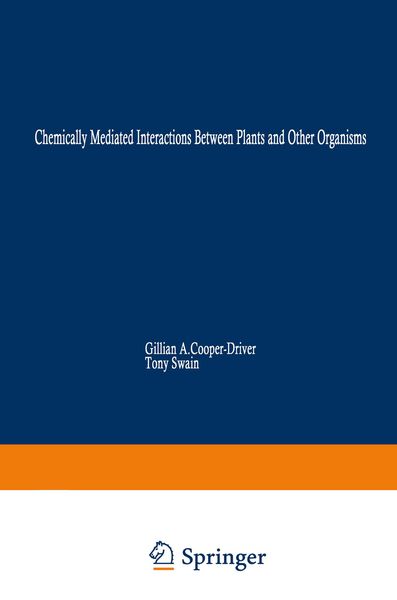 Produktbild: Chemically Mediated Interactions between Plants and Other Organisms