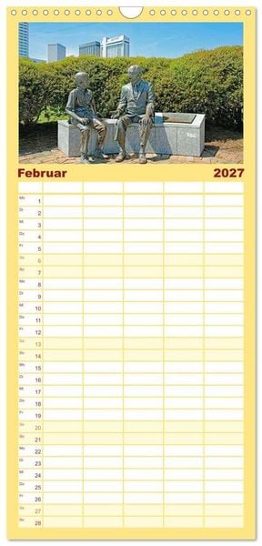 Produktbild: Familienplaner 2027 - So sch&ouml;n ist New Orleans mit 5 Spalten (Wandkalender, 21 x 45 cm) CALVENDO