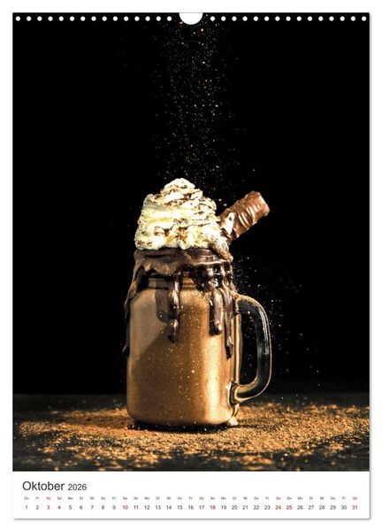 Produktbild: Kreative Drinks - erfrischend, schokoladig und fruchtig. (Wandkalender 2026 DIN A3 hoch), CALVENDO Monatskalender