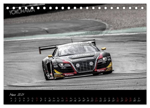 Produktbild: EMOTIONS ON THE GRID - Blancpain Endurance Series N&uuml;rburgring (Tischkalender 2027 DIN A5 quer), CALVENDO Monatskalender
