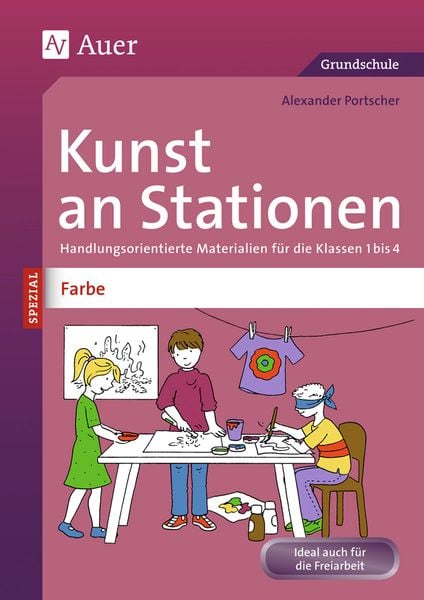 Produktbild: Kunst an Stationen Spezial Farbe