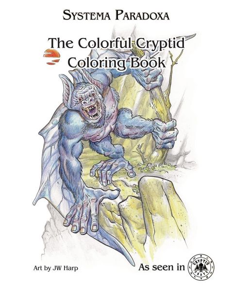 Produktbild: The Colorful Cryptid Coloring Book