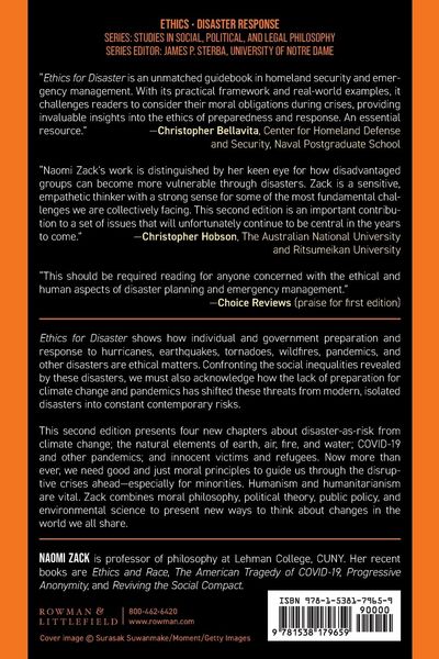 Produktbild: Ethics for Disaster