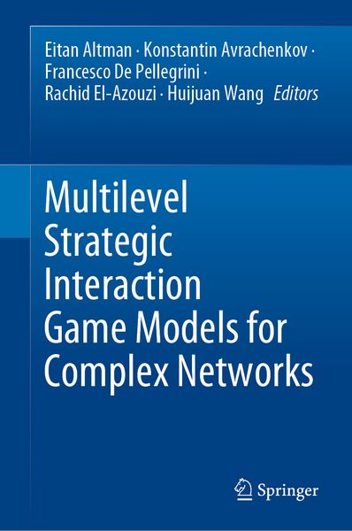 Produktbild: Multilevel Strategic Interaction Game Models for Complex Networks
