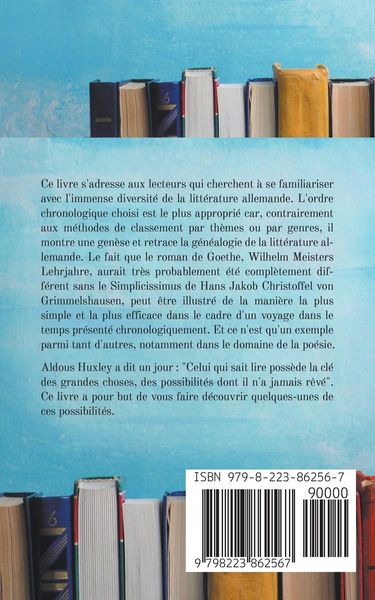 Produktbild: Histoire de la litt&eacute;rature allemande pour d&eacute;butants Un voyage passionnant et divertissant &agrave; travers la litt&eacute;rature allemande du Moyen &Acirc;ge &agrave; nos jours