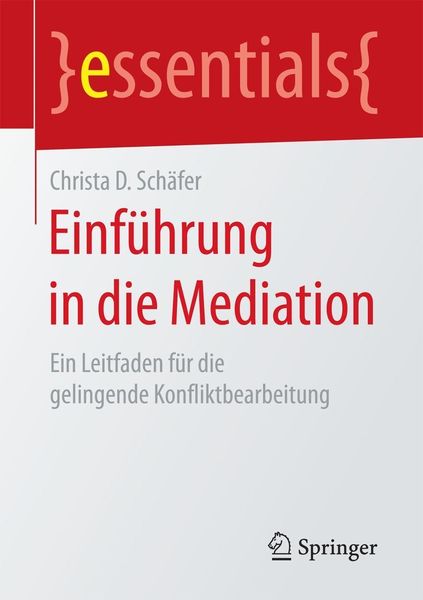 Produktbild: Einf&uuml;hrung in die Mediation