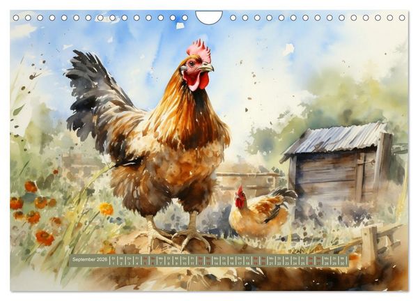 Produktbild: 365 Tage auf dem Land (Wandkalender 2026 DIN A4 quer), CALVENDO Monatskalender