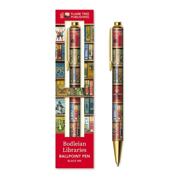 Produktbild: Premium Kugelschreiber: Bodleian Libraries, B&uuml;cherregal Halligalli