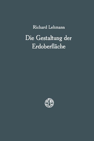 Produktbild: Die Gestaltung der Erdoberfl&auml;che