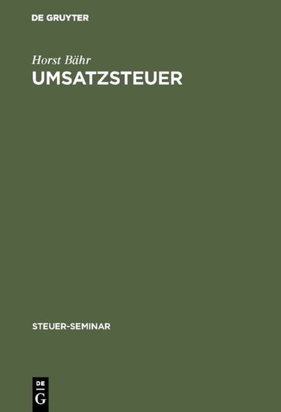 Produktbild: Umsatzsteuer