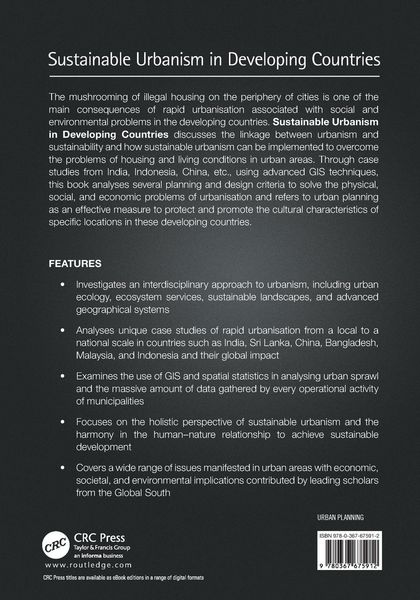Produktbild: Sustainable Urbanism in Developing Countries