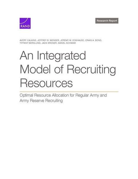 Produktbild: An Integrated Model of Recruiting Resources