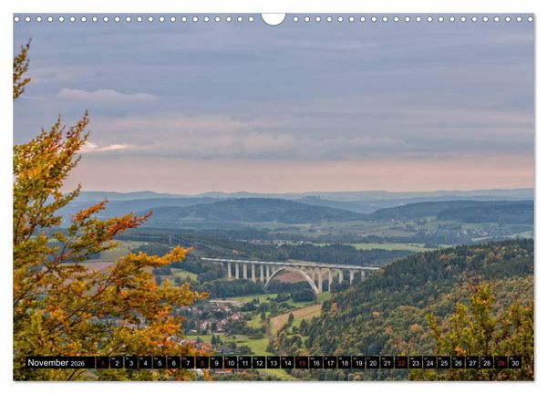 Produktbild: Br&uuml;cken des Landkreises Sonneberg (Wandkalender 2026 DIN A3 quer), CALVENDO Monatskalender