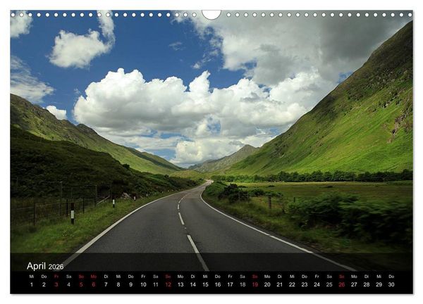 Produktbild: Schottland - magischen Orten auf der Spur (Wandkalender 2026 DIN A3 quer), CALVENDO Monatskalender