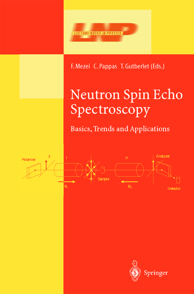 Produktbild: Neutron Spin Echo Spectroscopy