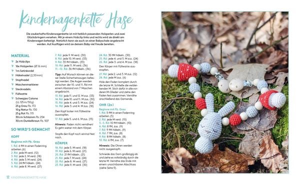 Produktbild: Fuchs, B&auml;r und Hase &ndash; s&uuml;&szlig;e H&auml;kelwelten f&uuml;r Babys