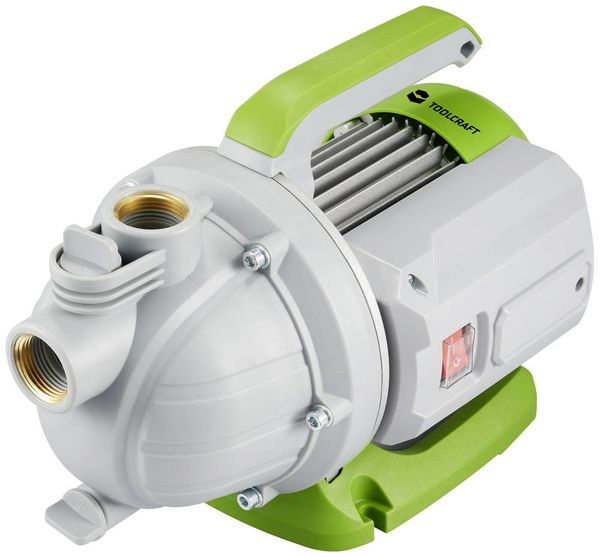 Produktbild: TOOLCRAFT Gartenpumpe 5000 l/h 43m