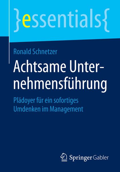 Produktbild: Achtsame Unternehmensf&uuml;hrung