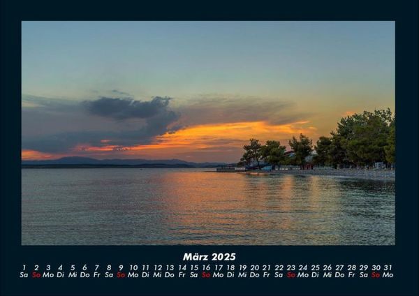 Produktbild: Kroatien 2025 Fotokalender DIN A4