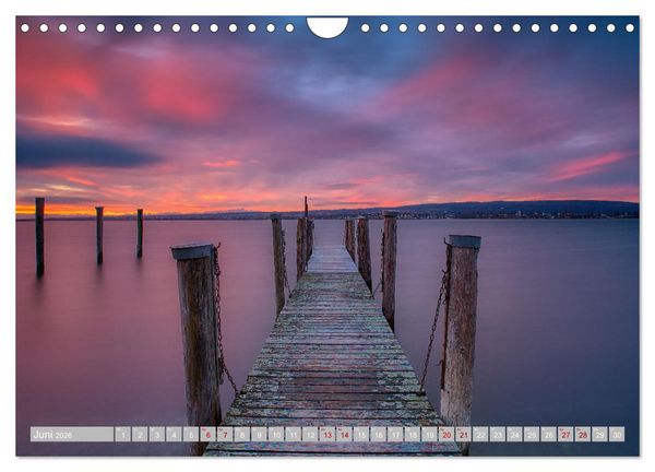 Produktbild: Bodensee-Stimmungen (Wandkalender 2026 DIN A4 quer), CALVENDO Monatskalender