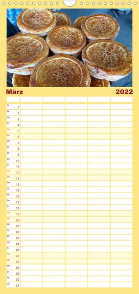 Produktbild: Familienplaner Kasachstan - Eine Bilder-Reise (Wandkalender 2022 , 21 cm x 45 cm, hoch)