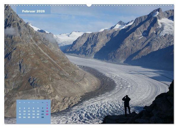 Produktbild: WANDERN &uuml;ber Stock und Stein in der Schweiz (hochwertiger Premium Wandkalender 2026 DIN A2 quer), Kunstdruck in Hochglanz