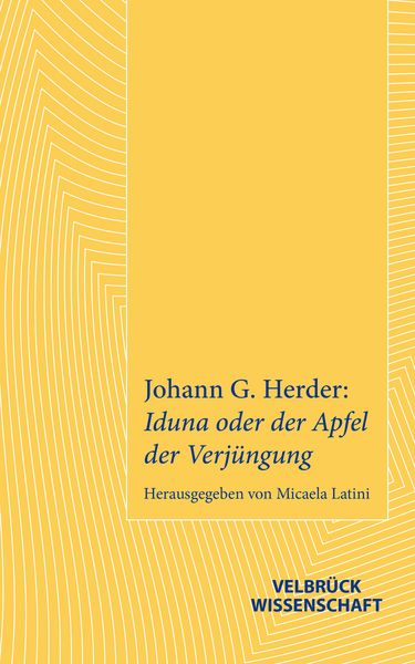 Produktbild: Johann G. Herder: Iduna oder der Apfel der Verj&uuml;ngung