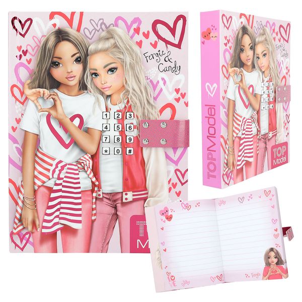 Produktbild: TOPModel Geheimcode Tagebuch mit Sound ONE LOVE
