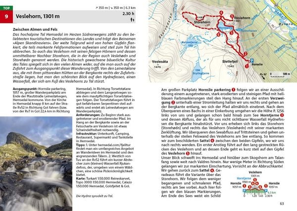 Produktbild: ROTHER Wanderf&uuml;hrer Norwegen &ndash; Der S&uuml;den. 60 Fjord- und Bergwanderungen zwischen Oslo, Kap Lindesnes und Sognefjorden