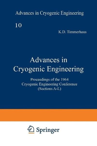 Produktbild: Advances in Cryogenic Engineering