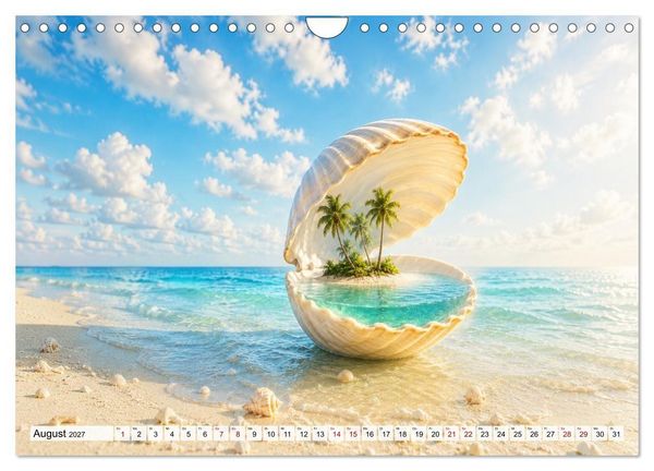 Produktbild: Fantastische Illusionen - Mystischer Kunstkalender (Wandkalender 2027 DIN A4 quer), CALVENDO Monatskalender