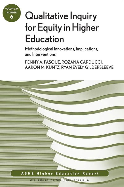 Produktbild: QUALITATIVE INQUIRY FOR EQUITY