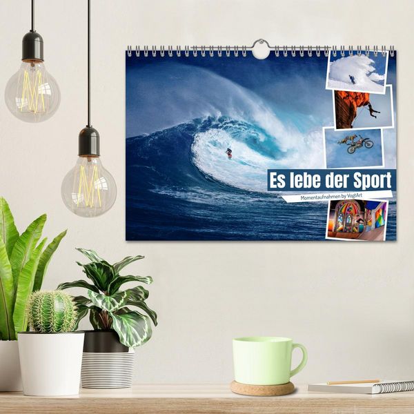 Produktbild: Es lebe der Sport - Momentaufnahmen by VogtArt (Wandkalender 2026 DIN A4 quer), CALVENDO Monatskalender