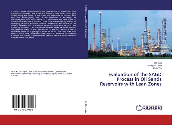 Produktbild: Evaluation of the SAGD Process in Oil Sands Reservoirs with Lean Zones