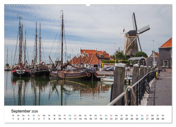 Produktbild: Seeland - Impressionen aus dem S&uuml;dwesten der Niederlande (hochwertiger Premium Wandkalender 2026 DIN A2 quer), Kunstdruck in Hochglanz