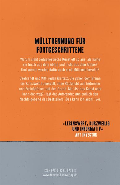 Produktbild: Ist das Kunst oder kann das weg?