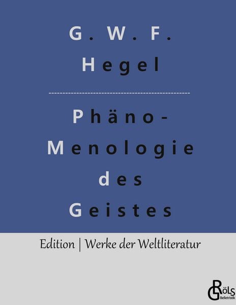 Produktbild: Ph&auml;nomenologie des Geistes