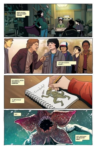 Produktbild: Stranger Things und Dungeons & Dragons - Der Crossover-Comic zur Netflix-Erfolgsserie und Pen & Paper-Games