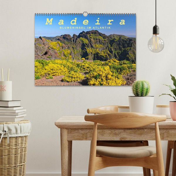 Produktbild: Madeira Blumeninsel im Atlantik (Wandkalender 2026 DIN A3 quer), CALVENDO Monatskalender