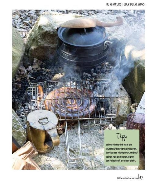 Produktbild: Wildwurst selber machen: Brat-, Roh- & Br&uuml;hwurst