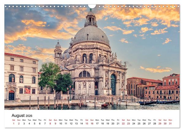 Produktbild: Beautiful Venice (Wall Calendar 2026 DIN A3 landscape), CALVENDO 12 Month Wall Calendar