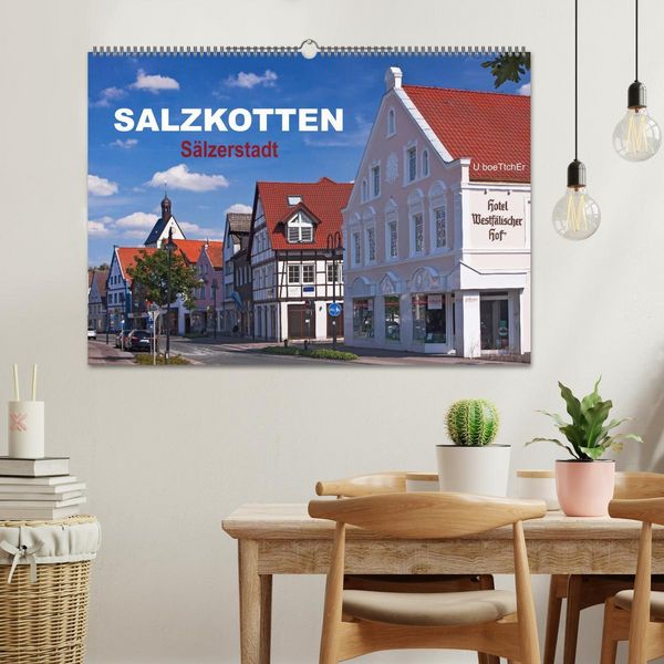 Produktbild: SALZKOTTEN - S&auml;lzerstadt (Wandkalender 2026 DIN A2 quer), CALVENDO Monatskalender