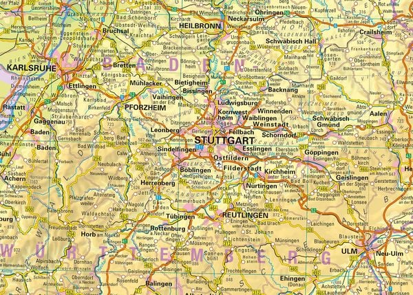 Produktbild: Deutschland &Uuml;bersichtskarte