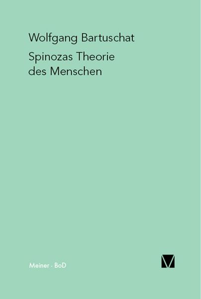 Produktbild: Spinozas Theorie des Menschen