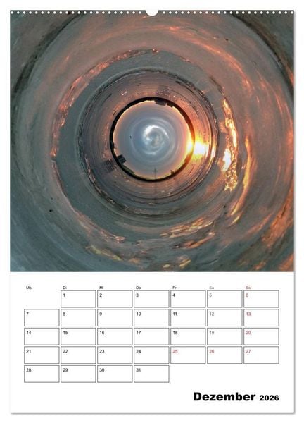 Produktbild: The tiny world of HAMBURG (Wandkalender 2026 DIN A2 hoch), CALVENDO Monatskalender