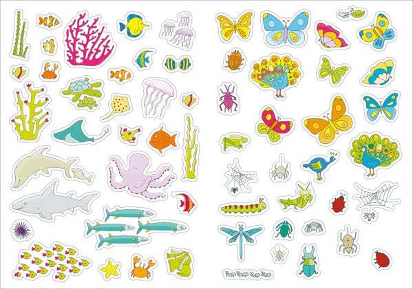Produktbild: Gro&szlig;es Sticker-Buch. Zoo