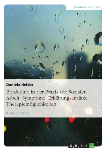 Produktbild: Zum Verst&auml;ndnis des Borderline-Syndroms f&uuml;r die Praxis der Sozialen Arbeit