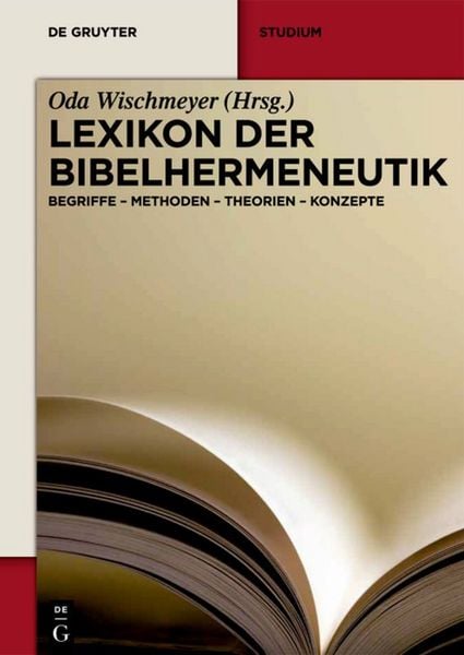 Produktbild: Lexikon der Bibelhermeneutik