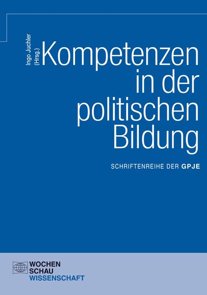 Produktbild: Kompetenzen in der politischen Bildung